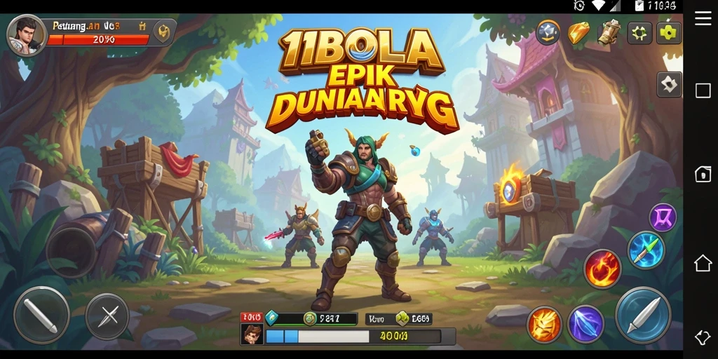 Gameplay RPG yang seru dan mendalam di 11BOLA.