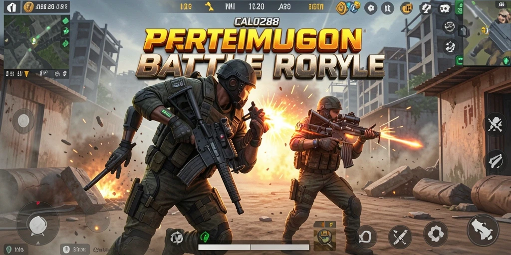 Tampilan gameplay epik dari CALO288, mendebarkan dan seru.