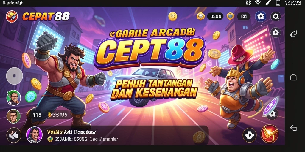Screenshot gameplay menunjukkan aksi seru dan tantangan di CEPAT88.
