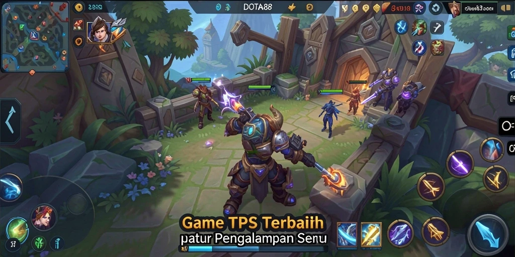 Tampilan gameplay DOTA88 yang seru dan menegangkan.
