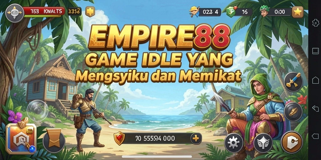 Tampilan gameplay EMPIRE88 yang menawan dengan elemen Idle yang menarik.