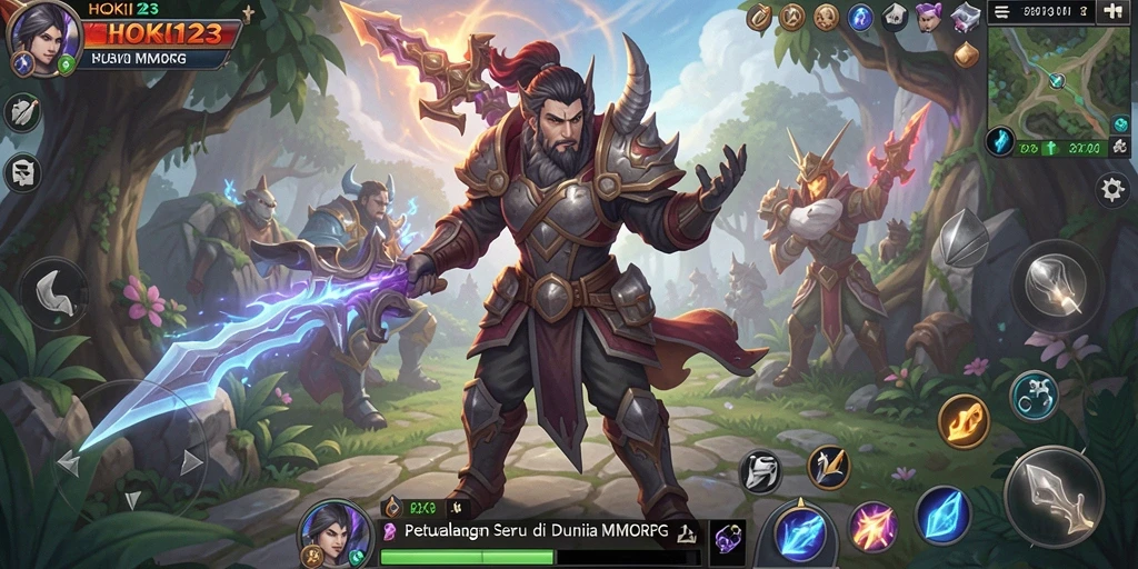 Tampilan gameplay HOKI123 yang mengesankan dan mendebarkan.