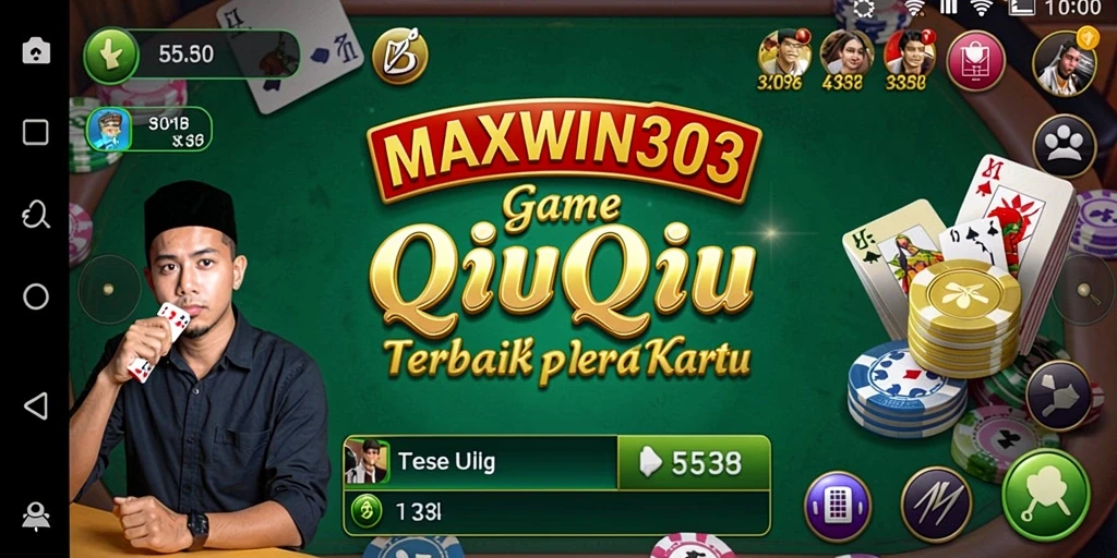 Tampilan gameplay QiuQiu yang menarik dan interaktif dari MAXWIN303.