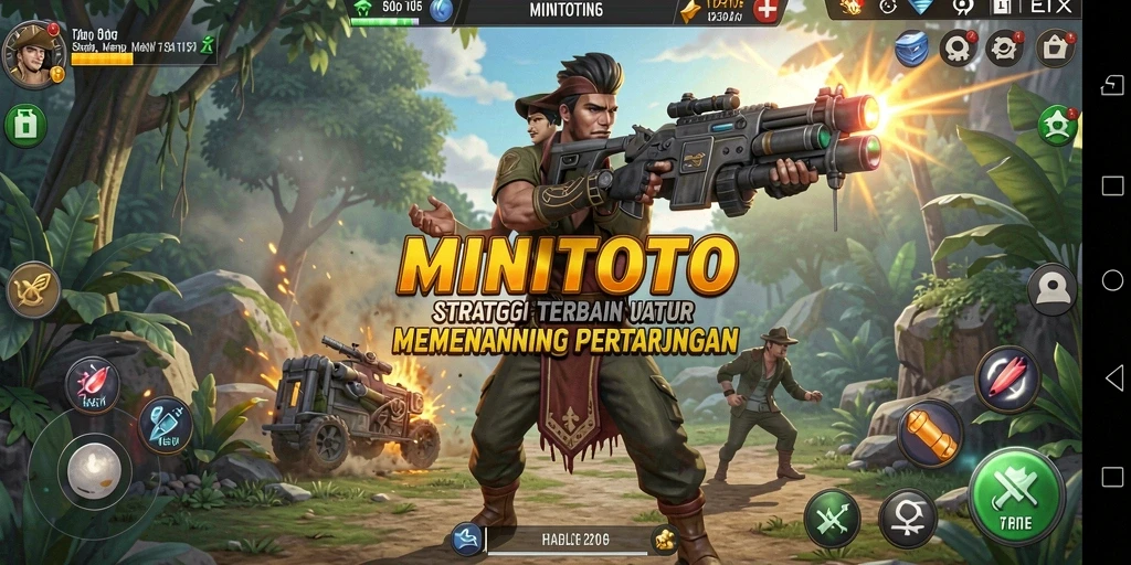 Tampilan gameplay <strong>MINITOTO</strong> yang dinamis dan strategis.