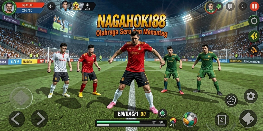 Gameplay NAGAHOKI88 yang seru dan mengasyikkan.