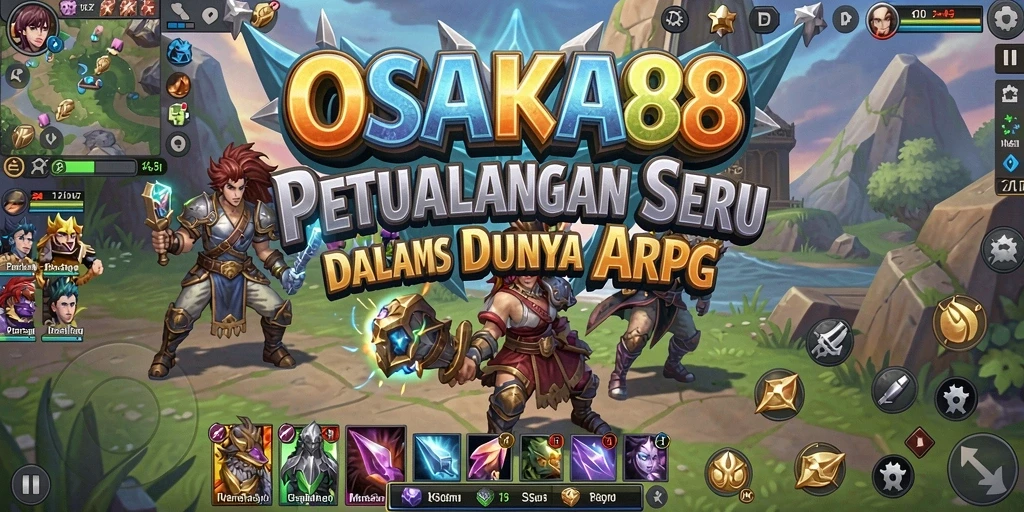Tampilan menarik dari gameplay OSAKA88 dengan aksi seru di dunia ARPG.