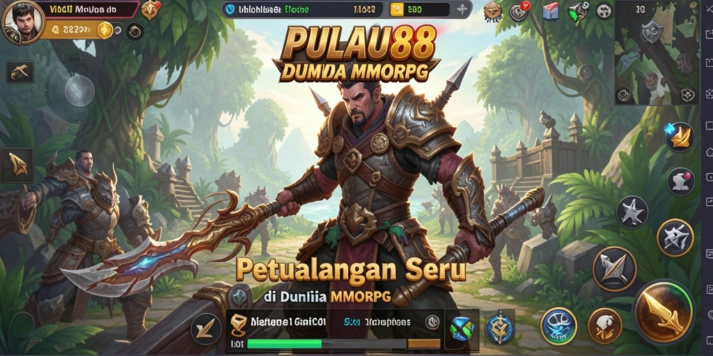 Tampilan utama gameplay PULAU88 yang seru dan penuh petualangan.