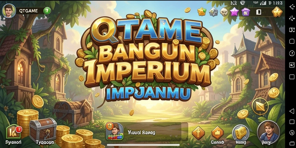 Tampilan seru dari gameplay QTGAME yang menegangkan.