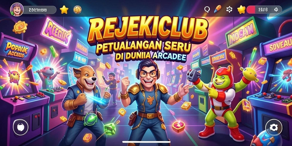 Screenshot gameplay REJEKICLUB menampilkan aksi mendebarkan di dalam game Arcade.