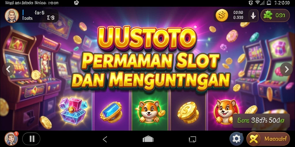 Gameplay seru UUSTOTO dalam permainan Slot yang mengasyikkan.