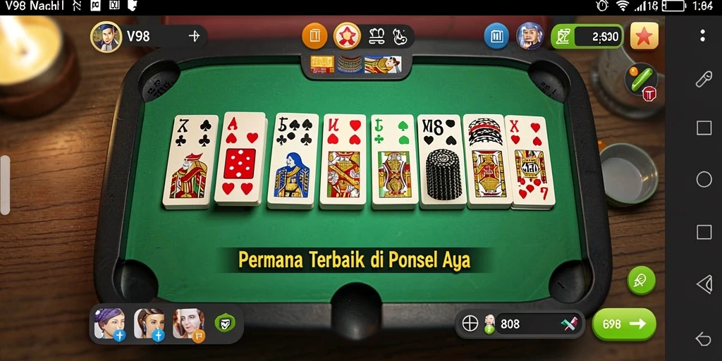 Tampilan seru gameplay Domino di V98 dengan pengalaman berkelas.