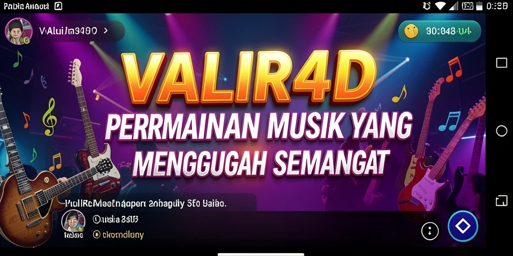 Tampilan gameplay VALIR4D yang seru dan interaktif.